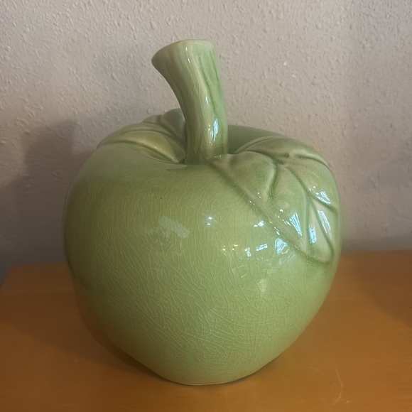 Large Ceramic Apples - Set of 2 - Picture 3 of 6